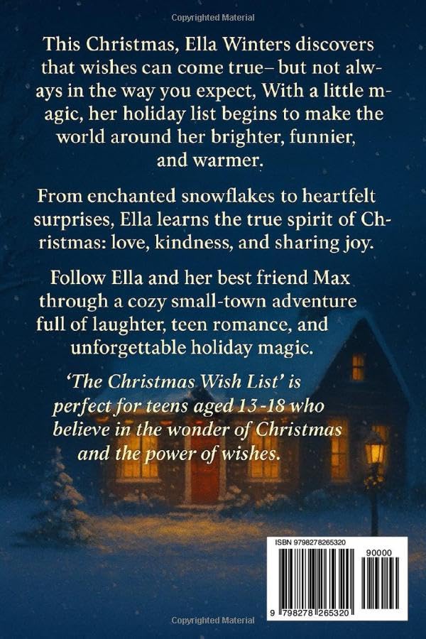 The Christmas Wish List: A Magical Teen Christmas Novel About Friendship, Hope, and Holiday Miracles
